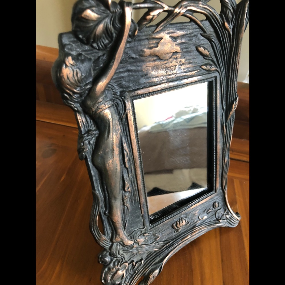 Vintage Art Decco Framed Dresser Mirror